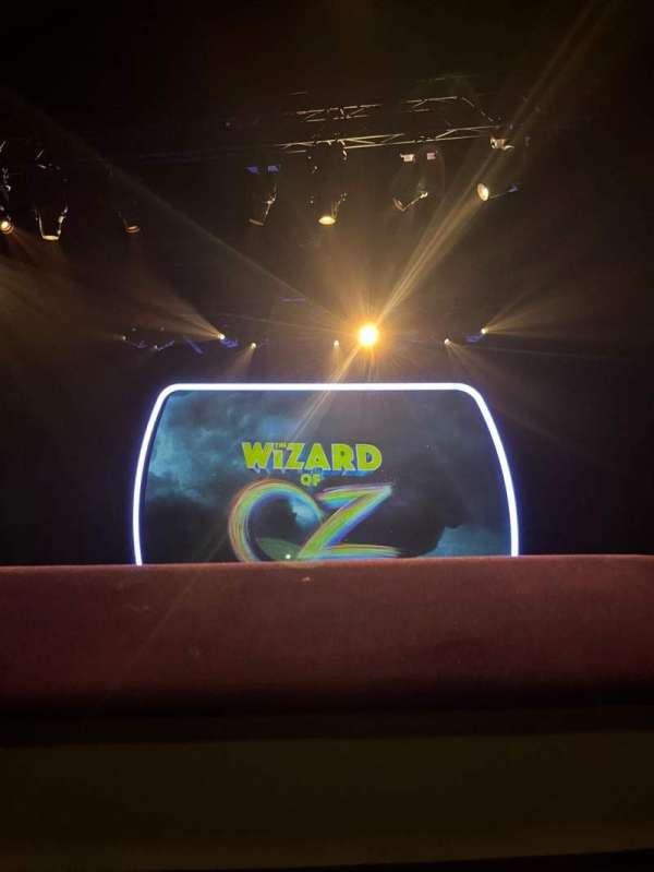 Gillian Lynne Theatre, section: Circle, row: A, seat: 36