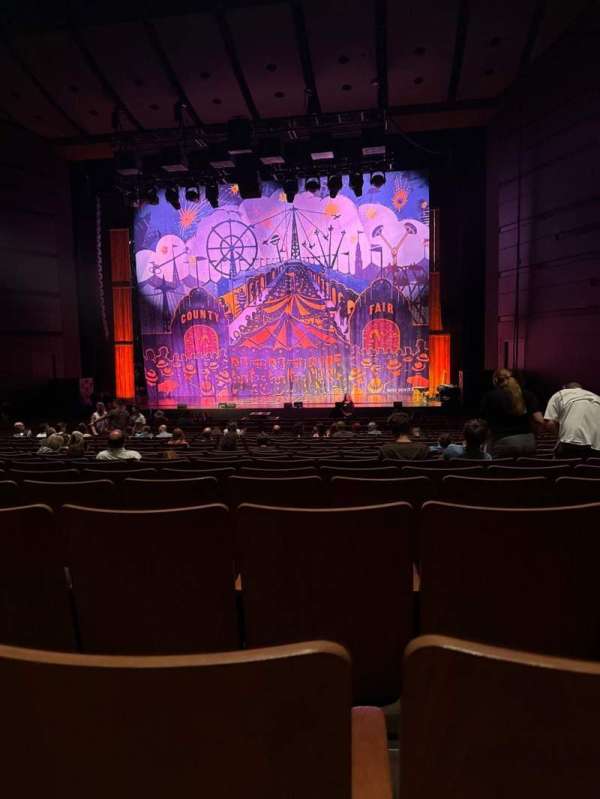Bass Concert Hall, section: Orchestra 2, row: R, seat: 120