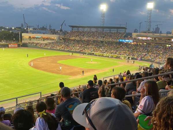 Harbor Park, section: 317, row: N, seat: 7