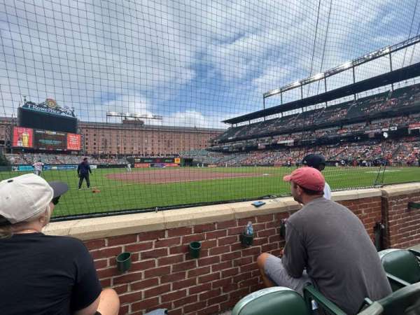 Oriole Park at Camden Yards, section: 58, row: 2, seat: 4