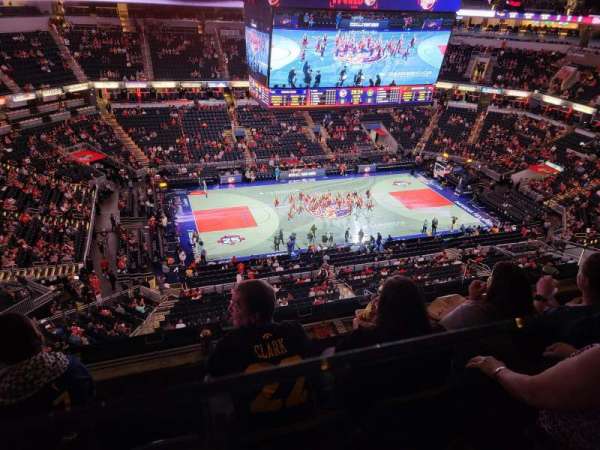 Gainbridge Fieldhouse, section: 226, row: 3, seat: 5