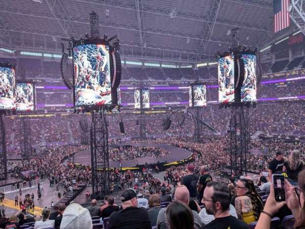 U.S. Bank Stadium, section: V9, row: 12, seat: 13