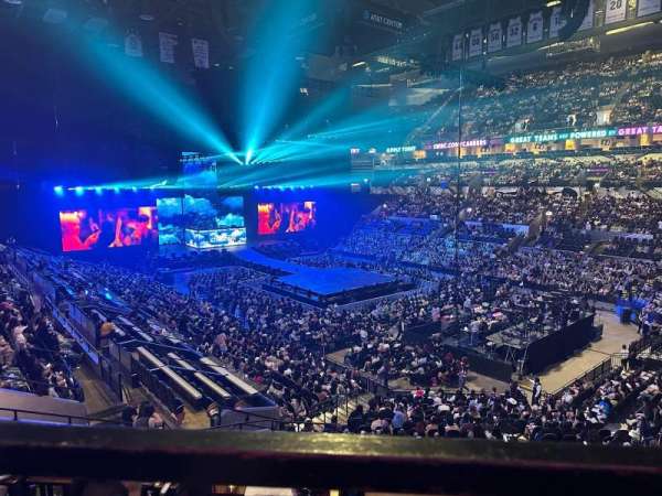 Frost Bank Center, section: 103, row: 29, seat: 19