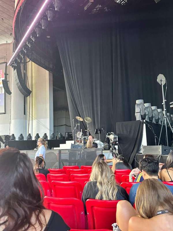 PNC Bank Arts Center, section: 101, row: H, seat: 12
