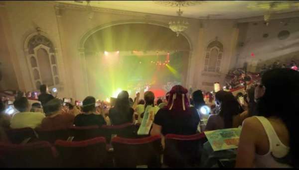The Town Hall, section: Balcony L, row: H, seat: 17