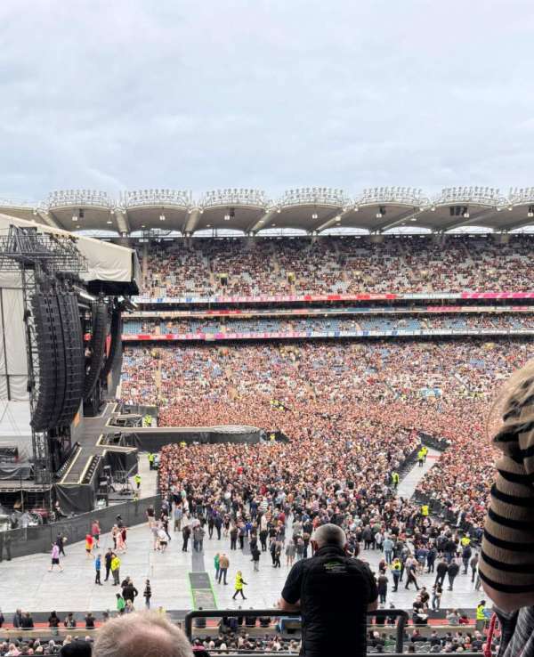 Croke Park, section: 535, row: F, seat: 14