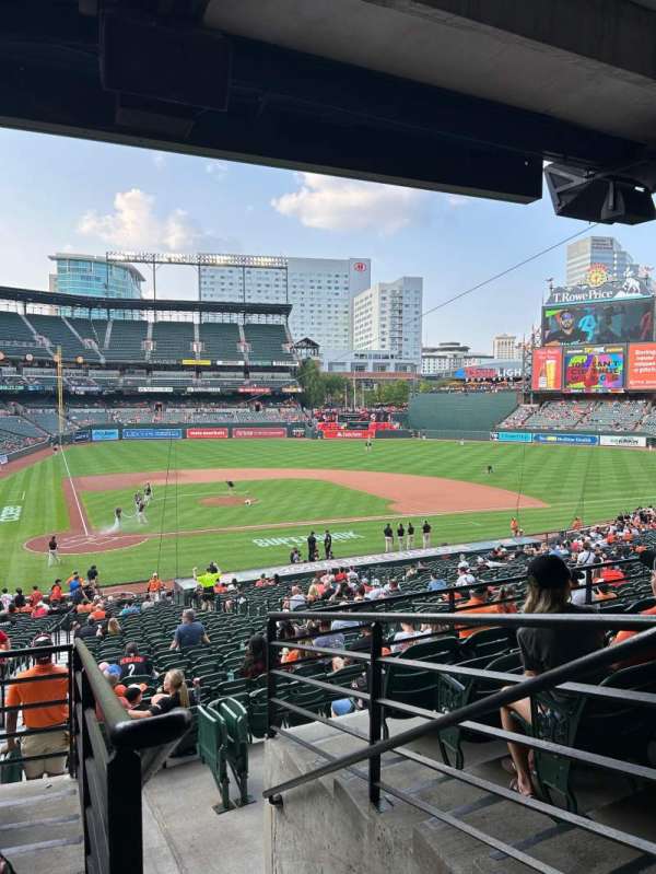 Oriole Park at Camden Yards, section: 39, row: 6, seat: 1