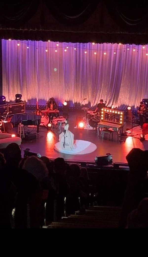 Warner Theatre, Washington D.C., section: Upper Balcony R, row: PP, seat: 4
