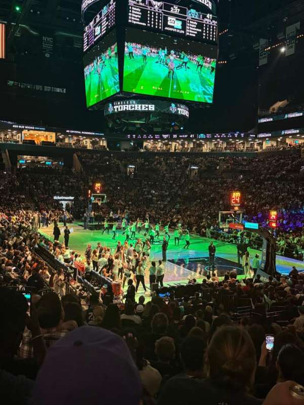 Barclays Center, section: 3, row: 16, seat: 8