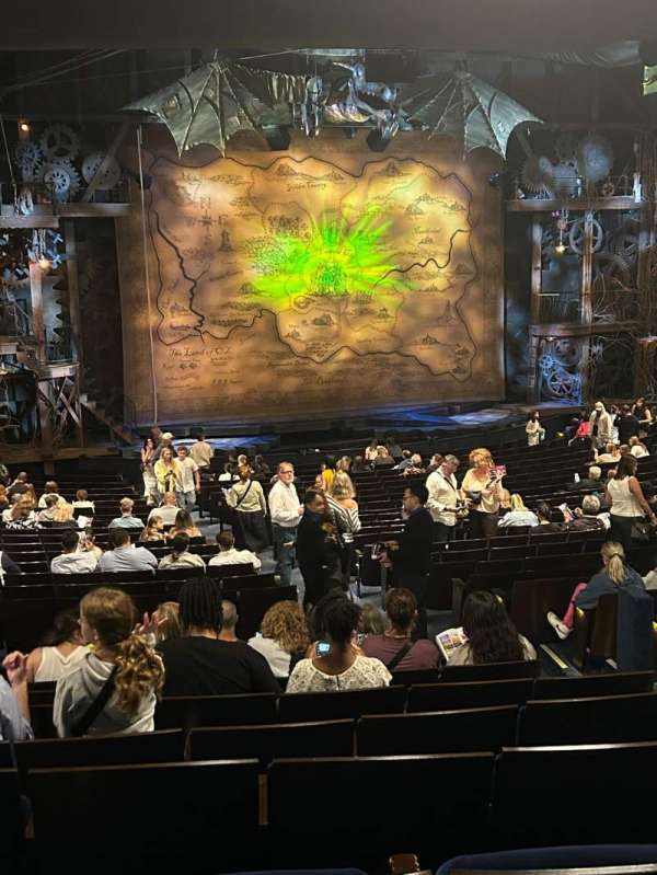 Gershwin Theatre, section: Orchestra L, row: Y, seat: 11