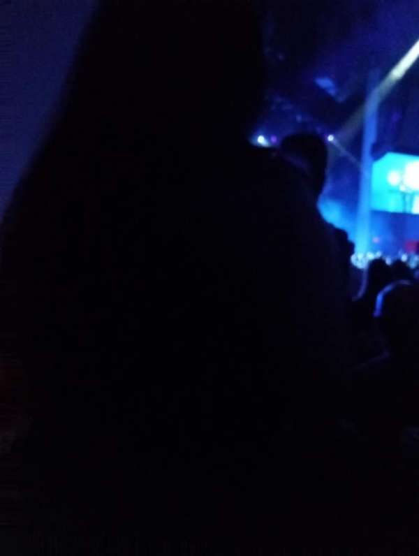 YouTube Theater, section: 101, row: H, seat: 5
