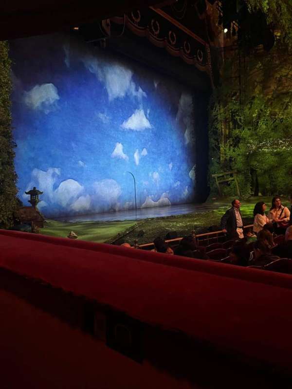 London Coliseum, section: Box 3, row: 1, seat: 3
