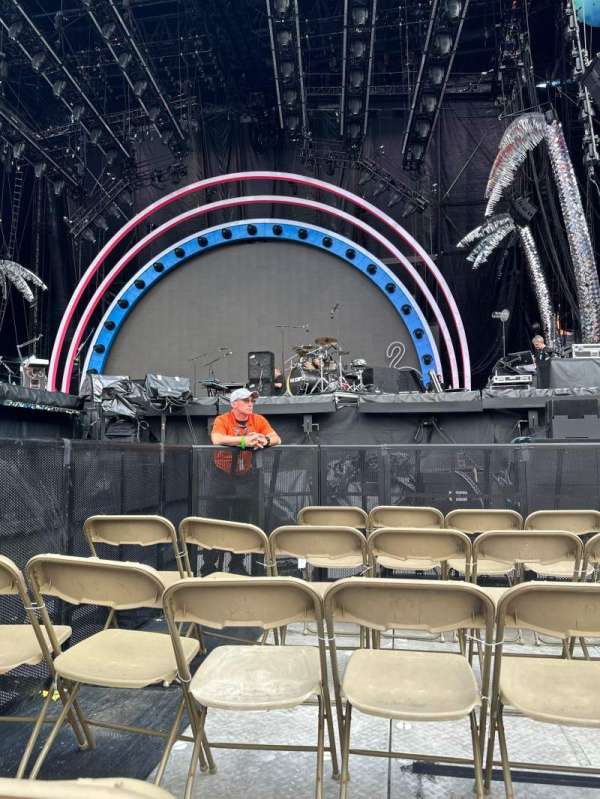 Gillette Stadium, section: Floor A3, row: 5, seat: 4