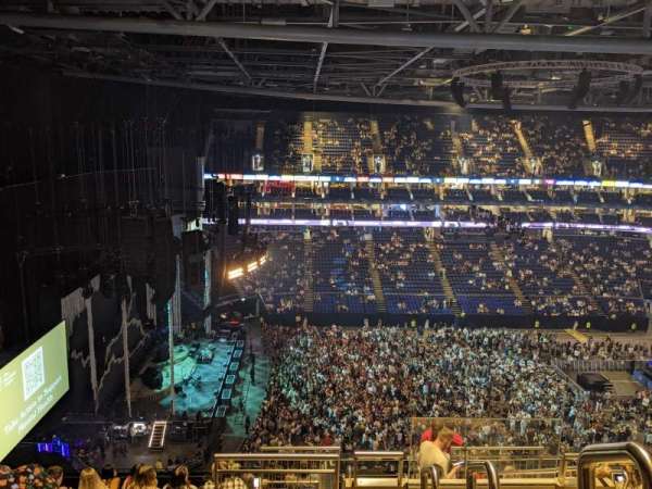 The O2, London, section: 402, row: L, seat: 483