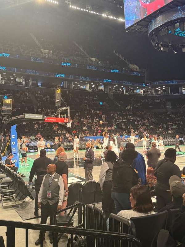 Barclays Center, section: 28, row: 4, seat: 1