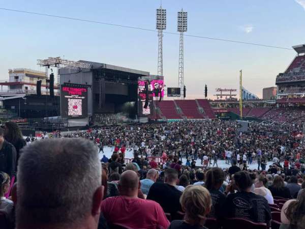 Great American Ball Park, section: 112, row: II, seat: 13