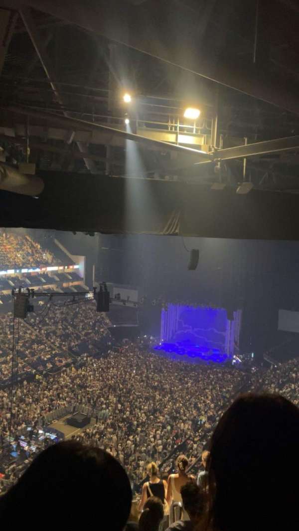 The O2, London, section: 415, row: T, seat: 800