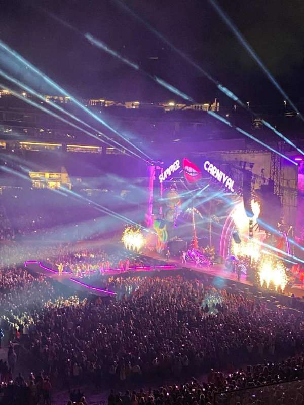 Gillette Stadium, section: CL32, row: 5, seat: 6