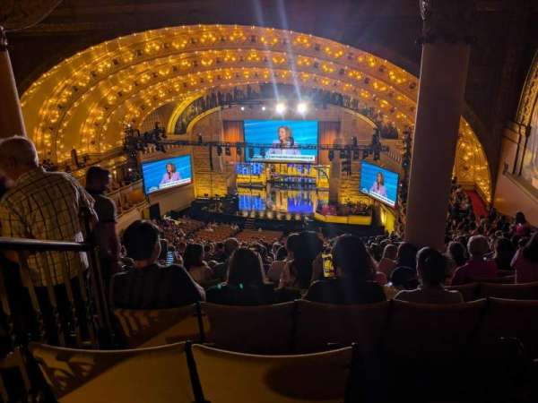 Auditorium Theatre, section: Middle Balcony RC, row: U, seat: 202