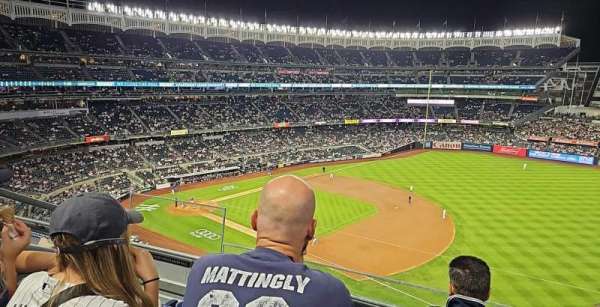 yankee stadium, section: 312, row: 4, seat: 20