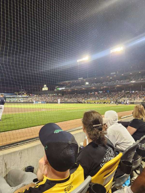 CHS Field, section: 114, row: 2, seat: 15