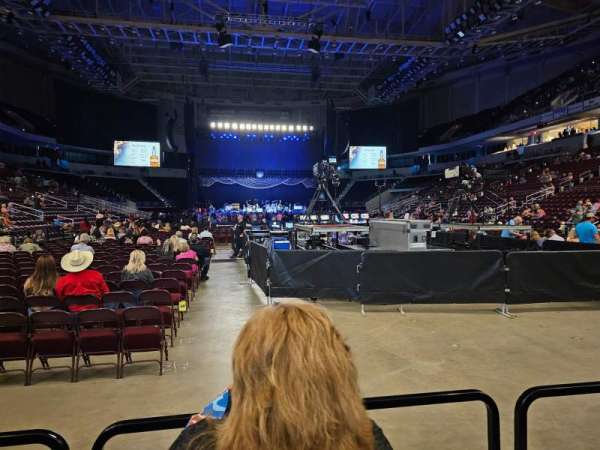 Simmons Bank Arena, section: 114, row: 2, seat: 6
