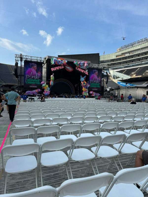 Soldier Field, section: C4, row: 17, seat: 30