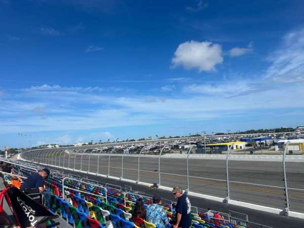Daytona International Speedway, section: 114, row: 15, seat: 8