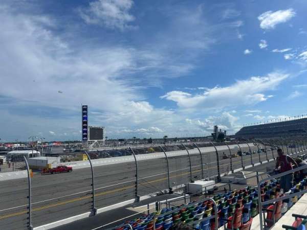 Daytona International Speedway, section: 114, row: 15, seat: 8