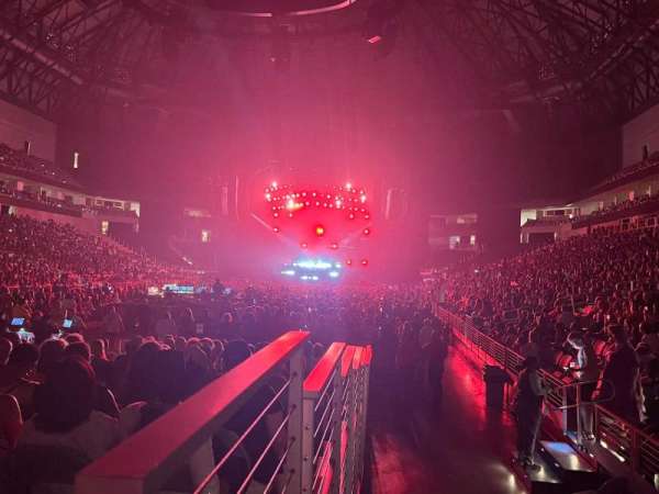 Dickies Arena, section: 114, row: 1, seat: 1