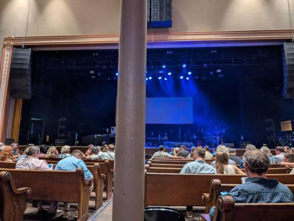 Ryman Auditorium, section: MF-4, row: M, seat: 7