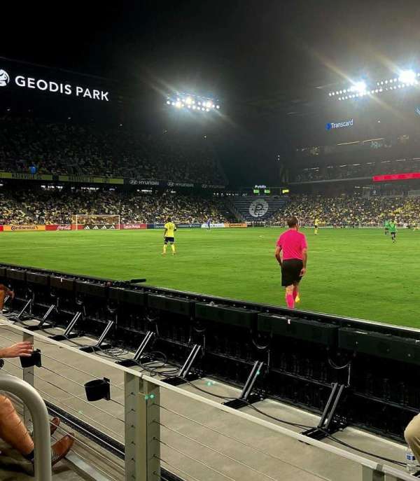 Geodis Park, section: 115, row: B, seat: 21