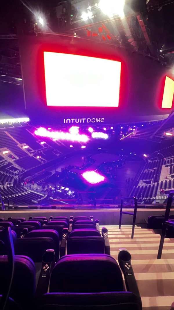 Intuit Dome, section: Terrace 31, row: 5, seat: 1
