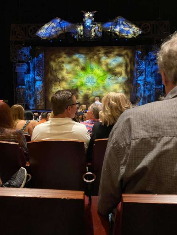 Temple Buell Theatre, section: Orchestra C, row: R, seat: 13