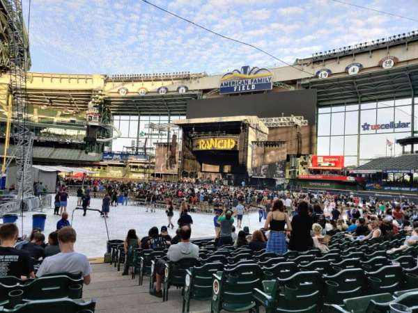 American Family Field, section: 112, row: 14, seat: 18