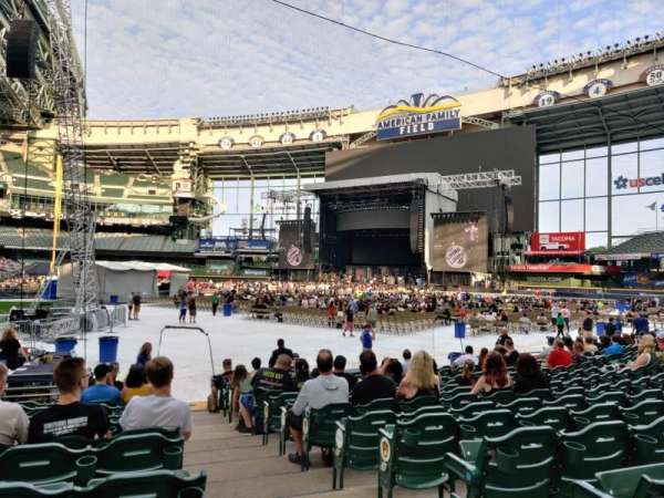 American Family Field, section: 112, row: 14, seat: 18