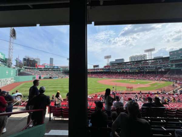 Fenway Park, section: Grandstand 31, row: 5, seat: 20