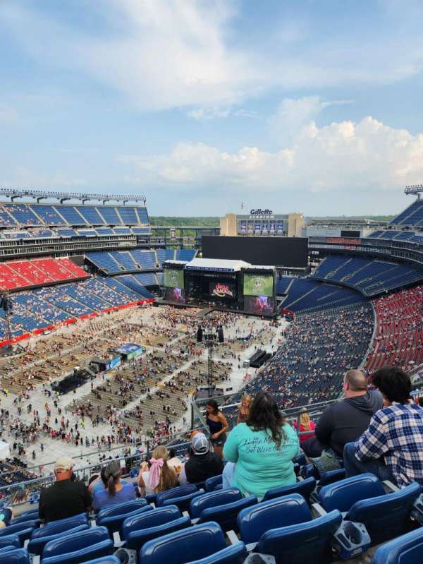 Gillette Stadium, section: 340, row: 15, seat: 6