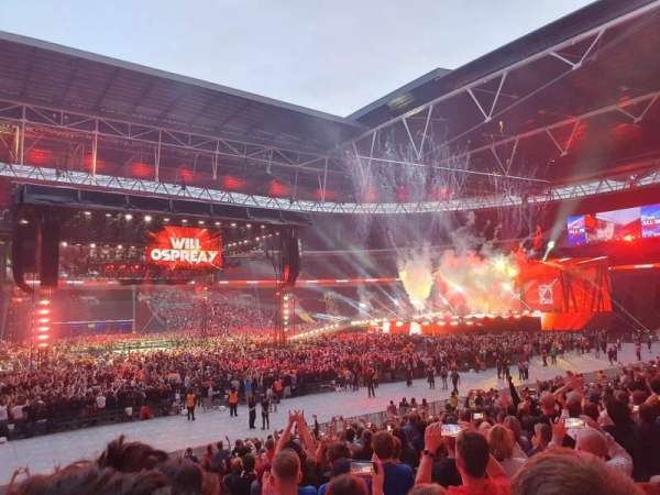 Wembley Stadium, section: 102, row: 25, seat: 69