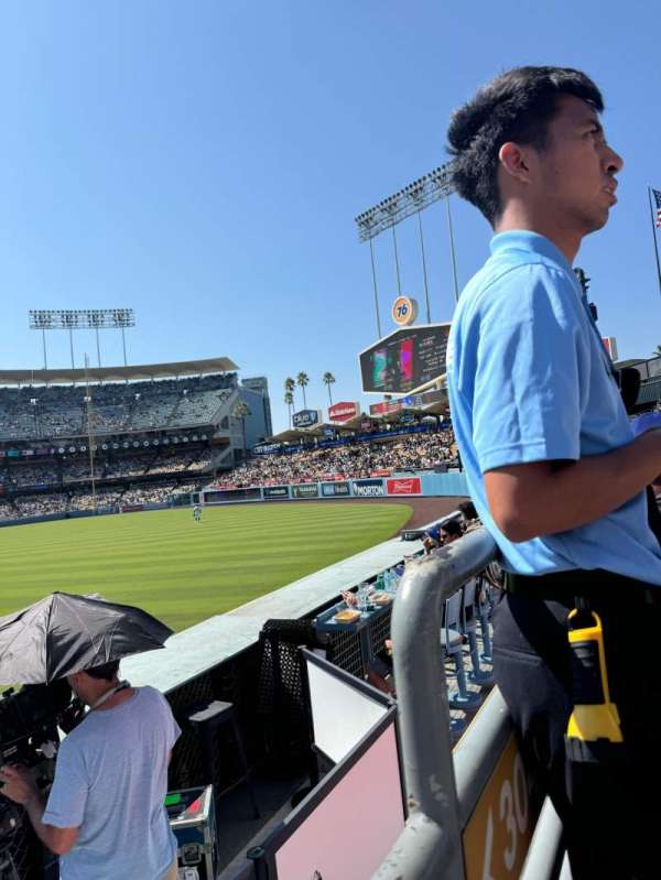 Dodger Stadium, section: 304PR, row: A, seat: 18