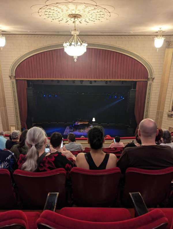 The Town Hall, section: Balcony C, row: H, seat: 109