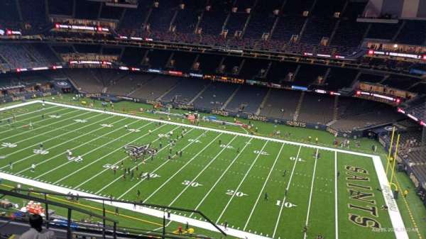 Caesars Superdome, section: 636, row: E, seat: 21