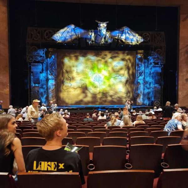Temple Buell Theatre, section: Orchestra C, row: S, seat: 20