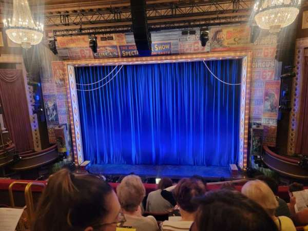 Imperial Theatre, section: Front Mezzanine RC, row: E, seat: 304