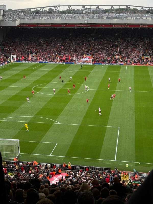 Anfield, section: AU6, row: 27, seat: 162