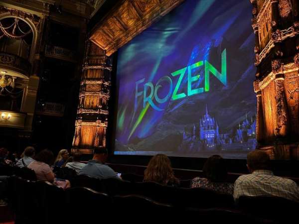 Theatre Royal Drury Lane, section: Stalls, row: E, seat: 12-13