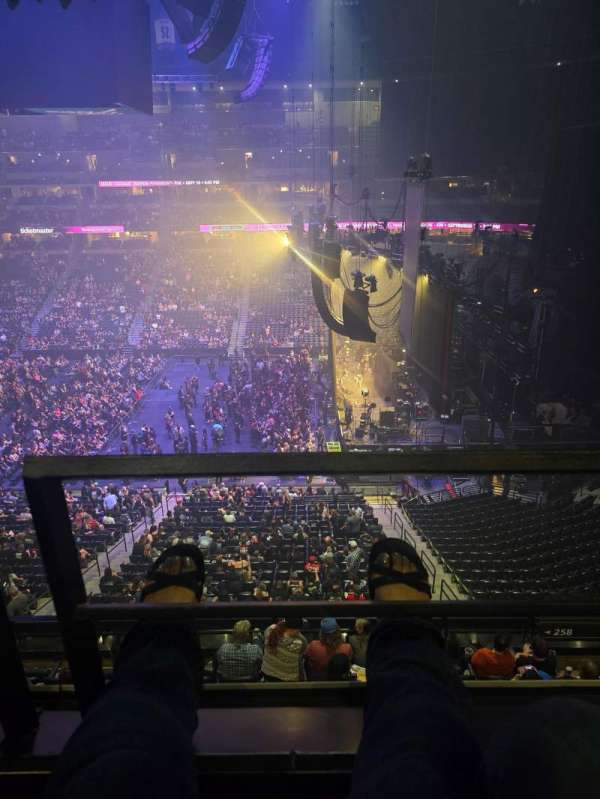 Ball Arena, section: 379, row: 1, seat: 5