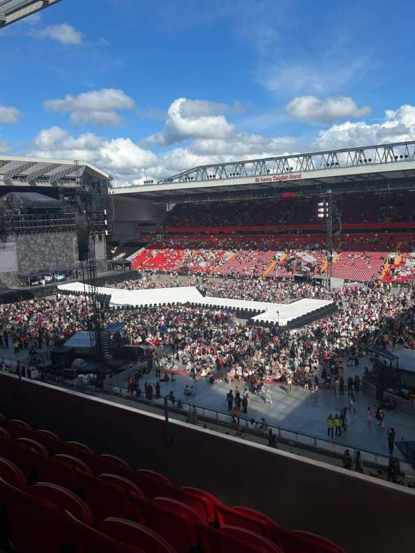 Anfield, section: M9, row: 49, seat: 231