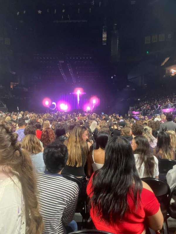 Chase Center, section: FLR, row: 12, seat: 1