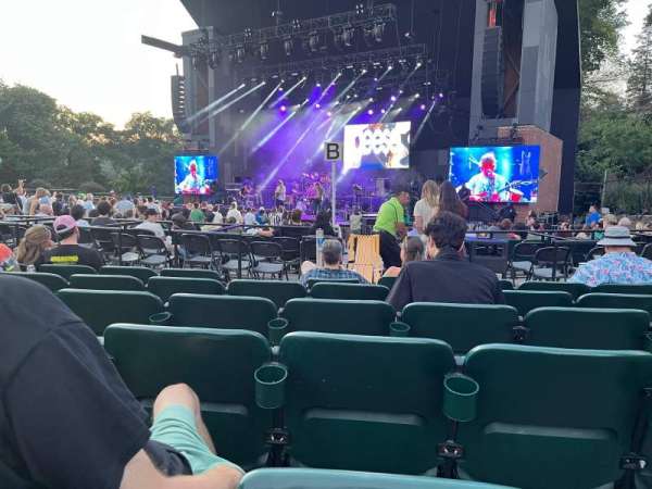 The Dell Music Center, section: F, row: F, seat: 6